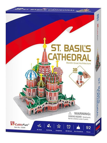 Quebra-cabeça St Brasil Cathedral 92 Peças