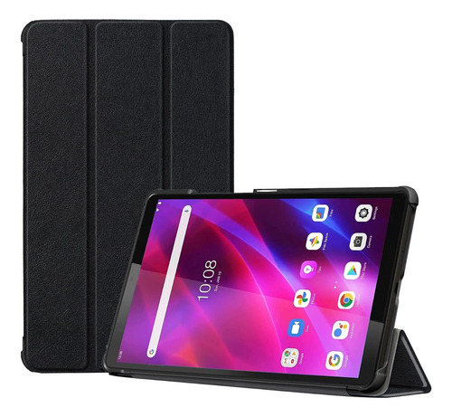 Funda Carcasa Smart Elegante Lenovo M8 Hd 3ra Gen + Lamina