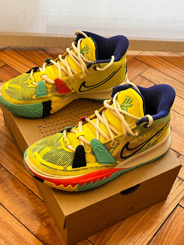 Zapatillas Basket Nike Kyrie 7 - 1 World 1 People Yellow