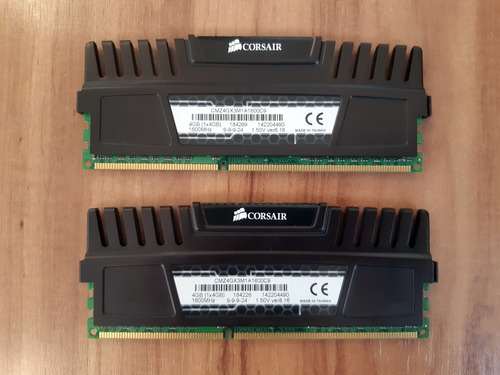 Imagem 3 de 4 de Memórias Corsair Vengeance 4x4gb Ddr3 1600mhz 1.5v 9-9-9-24