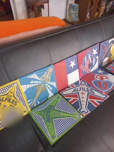 Volantines Ñecla 25x25 Surtidos Por Mayor. 50 Unidades
