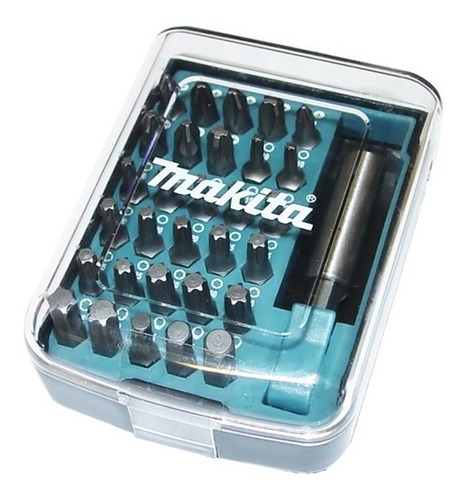 Juego Soporte Guia Puntas Destornillador 31pz D-34936 Makita