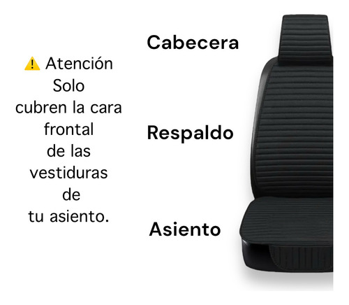 Kit Fundas Asientos Para Kia K3 Hatchback Tela Respaldos