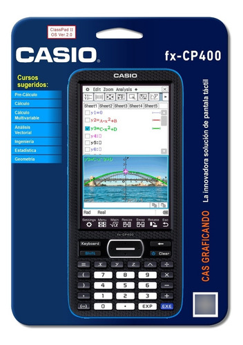 Imagen 4 de 9 de Graficadora Casio Classpad Ii Fx-cp-400 Negro +2900 Touch