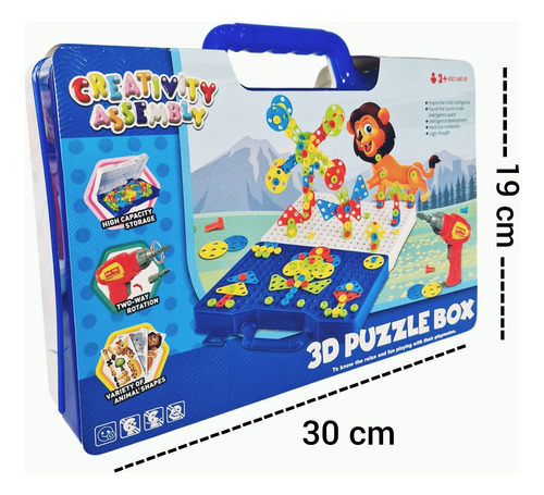 Maletín Infantil Con Piezas De Construcción