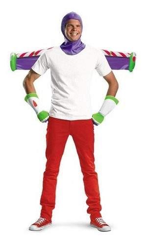 Disfraz Para Adulto De Buzz Lightyear Talla Única Halloween