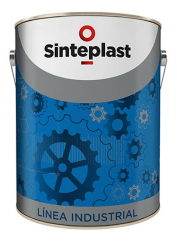 Esmalte Sintetico Dtm Aluminio Sinteplast 4 Lts Antioxido