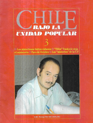 Chile Bajo La Unidad Popular 3 / Portada