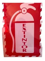 Comprar Señalizacion Señaletica Extintor 30x20 Cm Casa Obra Adhesivo