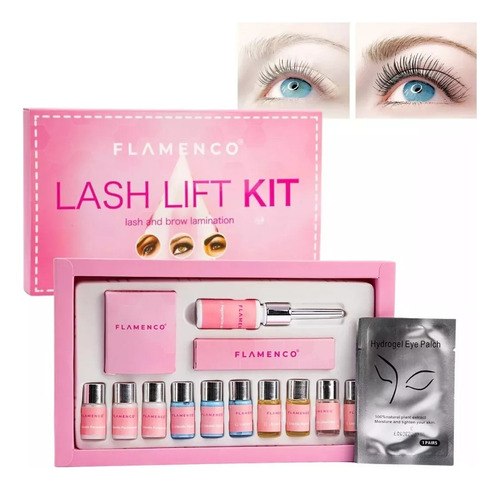 Lash Lift Kit Lifting Permanente Para Pestañas + Shampoo