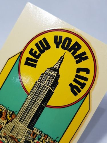 Imagen 5 de 6 de New York Antiguo Auto Adhesivo Sticker Mag 57459