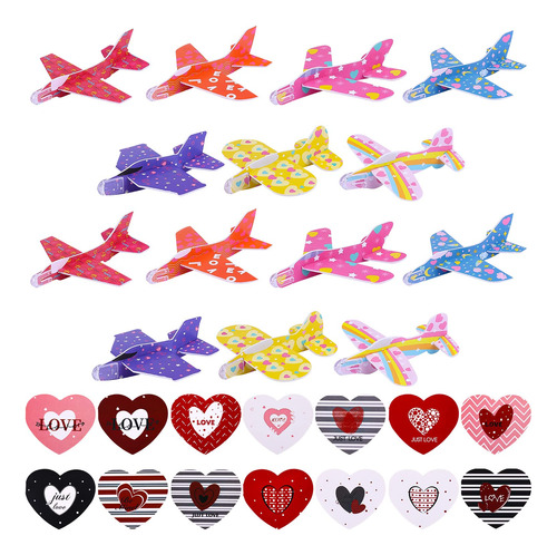 Toymis 28 Tarjeta Para Dia San Valentin Avion Espuma Juego