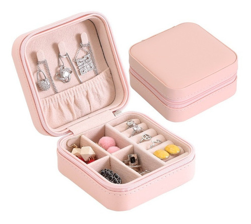 Imagen 2 de 9 de Joyero Organizador De Viaje, Estuche Para Joyería.