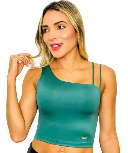 Blusa Praie Ref: Bl002esmeralda Siena Crop Top Mujer