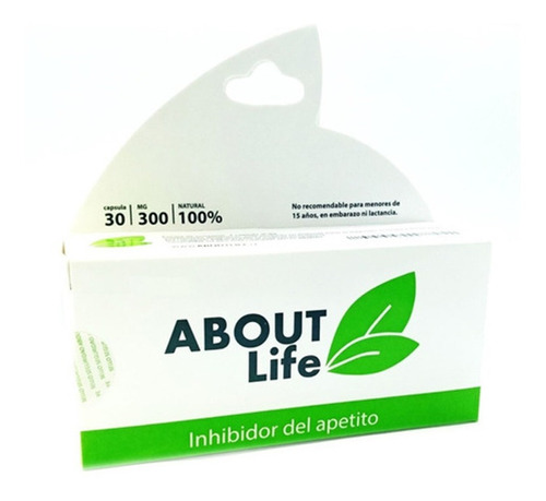 About Life - Inhibidor Apetito Y Quemador - 30 Capsulas