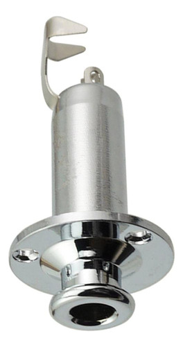 Enchufe De Enchufe De Guitarra Baja Plata