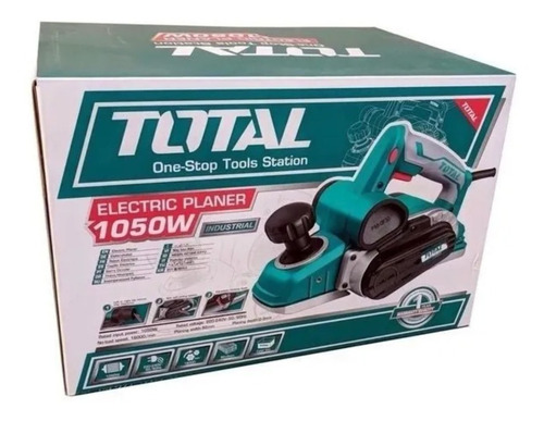 Cepillo eléctrico de mano Total Tools TL1108236 82mm 220V - 240V turquesa