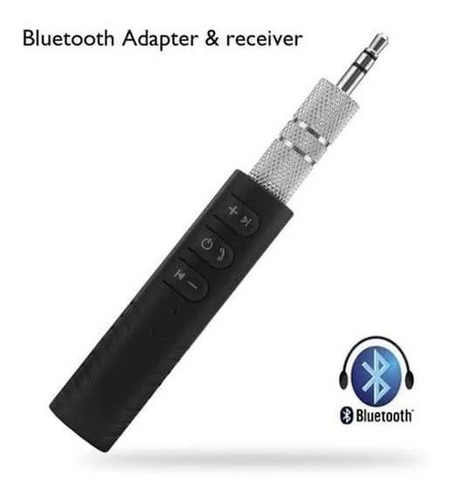 Imagen 1 de 10 de Adaptador Bluetooth De Música Para Auto Y Celular