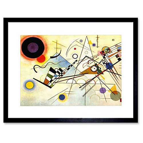 Kandinsky Composition Viii Impresión De Arte Enmarcada...