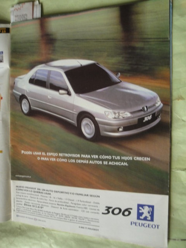 Publicidad Peugeot 306 Año 2000