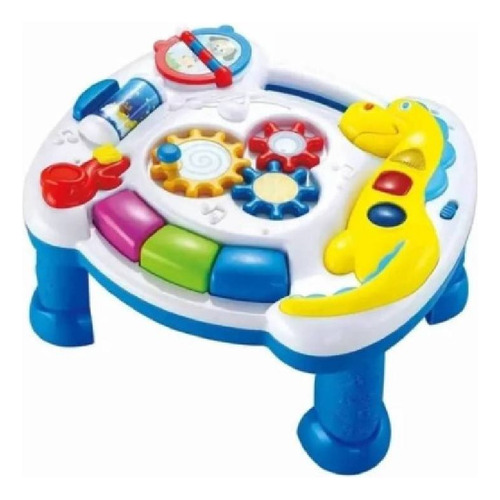 Mesa Didáctica Con Luz Y Sonido Bebes Poppi Baby Wd3628
