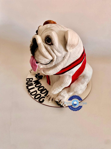 Torta Artesanal Bulldog Inglés Perro Dog