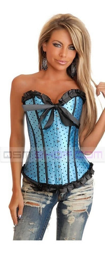 Elegante Corset Lunares