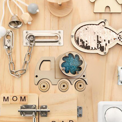 3 Tablero De Trabajo Para Niños, Materiales De Bricolaje,