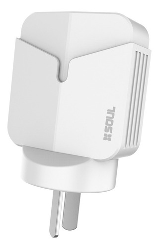 Imagen 3 de 5 de Cargador Super Rapido 20w 2 Puertos Usb Y Tipo C + Cable 12w