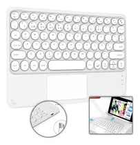 Comprar Teclado Bluetooth Recargable Con Mouse Touchpad