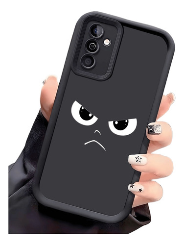 Funda Antigolpes Expresión Enojada, Funda Antideslizante Compatible Con iPhone, Galaxy