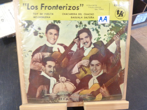 Los Fronterizos Vinilo Simple Ep Con Tapa Original O