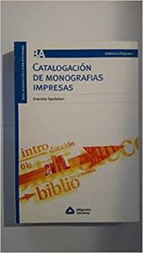Catalogacion De Monografias Impresas 