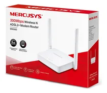 Comprar Modem Adsl2+ Router Wifi N 300mbps Aba Cantv Mercusys Mw300d