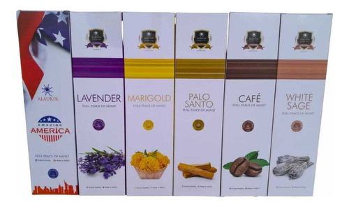 Sahumerios Alaukik Importados Variedad De Aromas Frankincense
