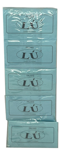 Pacote Palha Lú Para Enrolar Cigarro 50 Unidades Tabacaria
