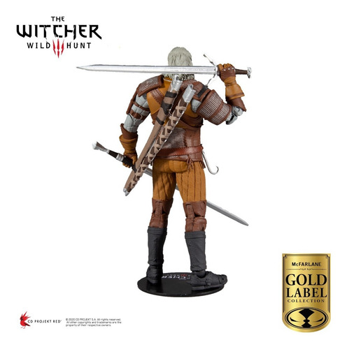 Figura The Witcher Geralt Of Rivia (gold Label Series)