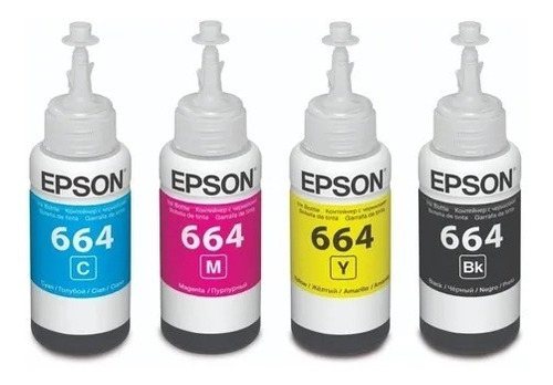 Tinta Epson Original L210 L220 L355 L365 L375 L395 L380 X4