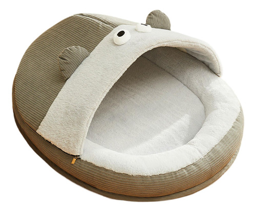 Cama Cueva Para Mascotas Cama Para Gatos Para Gatos L Gris