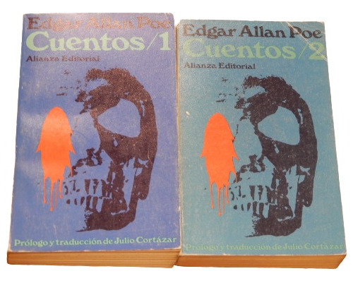  Edgar Allan Poe Cuentos Alianza 2 Tomos Traducción Cortázar
