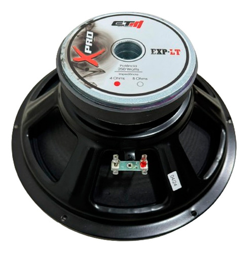 Alto Falante Exp 12 250w Rms 4 Ohms Etm Cone Seco Som Carro