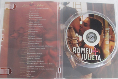D5212 - Dvd Romeu E Julieta, Com Leonardo De Caprio E Claire