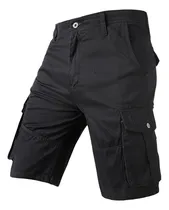 Comprar Bermudas Shorts Bolsas Pantalón Cargo De Playa Casual Hombre