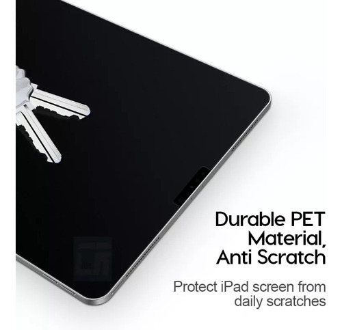Imagen 6 de 9 de Lamina Para Tablet iPad 10.2 Ceramica Protec Completa 9d