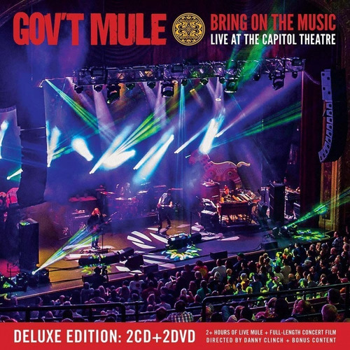 Govt Mule Bring On The Music 2 Cd + 2 Dvd Nuevo Stock Import