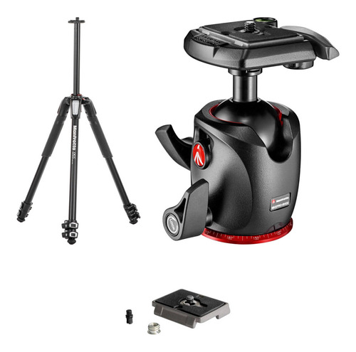 Manfrotto Mt055xpro3 Aluminum TriPod With Mhxpro-bhq2 Xpro B