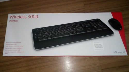 Combo Teclado Y Mouse Inalambrico Microsoft Wireless 3000