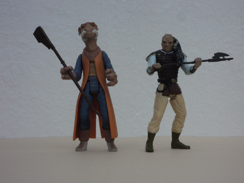 Star Wars Saelt Marae Yak Face + Weequay (Usado)