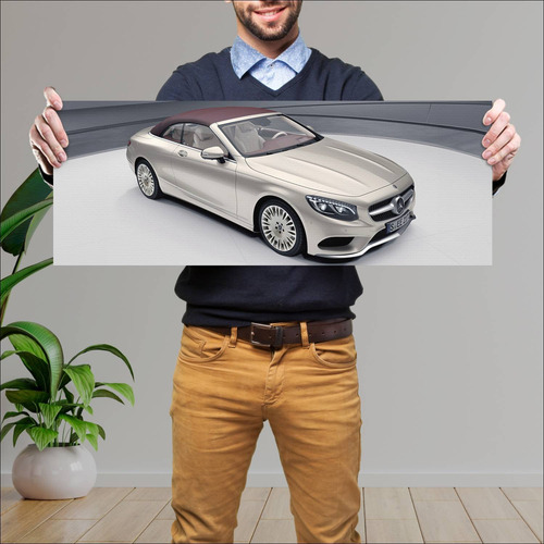 Cuadro 30x80cm Auto 2018 Mercedes Benz S Class C 78