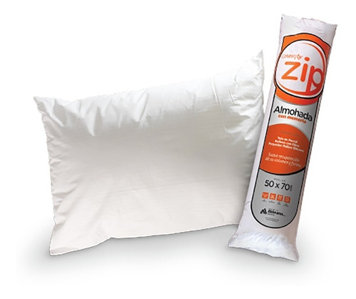 Almohada Ineligente Zip Vellón Siliconado - Percal 180h